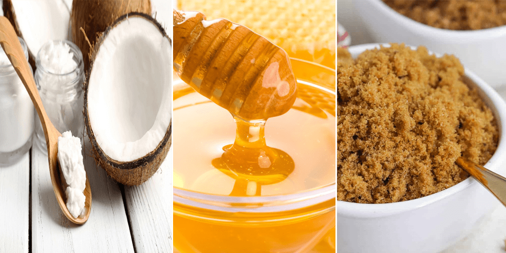 Tẩy tế bào chết ở môi bằng dầu dừa mật ong đường nâu